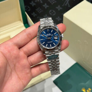 Rolex DateJust 126334 Blue Fluted Dial Replica Watch Clean Factory 41mm (1)