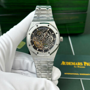 Audemars Piguet Royal Oak 15407ST Skeleton Replica Watch THB Factory 41mm (1)