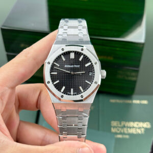 Audemars Piguet Royal Oak 15500SST Black Dial Replica Watch APS 41mm (3)