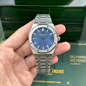 Audemars Piguet Royal Oak 15500SST Blue Dial Replica Watch APS 41mm (10)