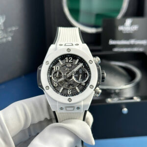 Hublot Big Bang Unico White Ceremic Best Replica Watch BBF Factory 42mm (7)