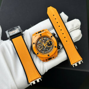 Hublot Big Bang Unico White Orange Best Replica Watch BBF Factory 42mm (9)