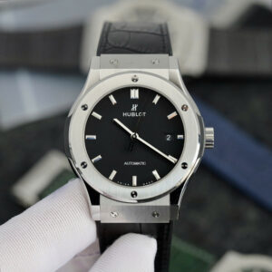 Hublot Classic Fusion Black Dial Replica Watches JJF Factory 42mm (10)