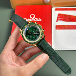 Omega SpeedMaster MoonWatch Green Color RM Factory 42mm (3)