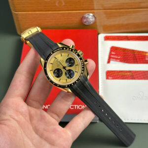 Omega SpeedMaster MoonWatch Yellow Gold Dial RM Factory 42mm (10)