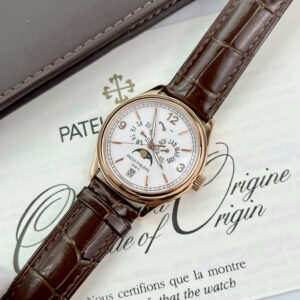 Patek Philippe Complications 5146R-001 Leather Strap Replica Watch 39mm (9)