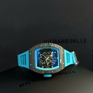 Richard Mille RM055 Bubba Watson Black Carbon Rubber Strap ZF Factory (1)