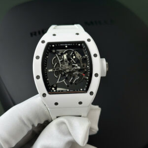 Richard Mille RM055 Bubba Watson White Ceramic Best Replica ZF Factory (9)