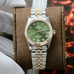 Rolex Datejust 278381RBR Green Dial Replica Watch Women's 31mm (1)