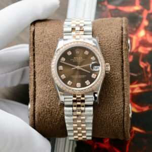 Rolex Lady-Datejust 278381RBR Bezel Diamonds Replica Watch 31mm (1)