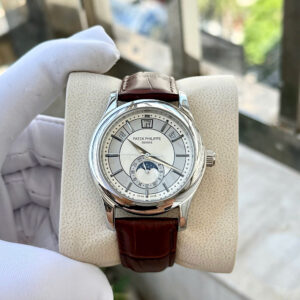 Đồng Hồ Patek Philippe 5205R Automatic Nam Dây Da Máy Nhật Giá Rẻ 40mm