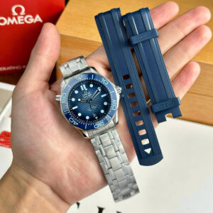 Omega Seamaster Diver 300M Summer Blue Replica Watch VS Factory 42mm (6)