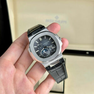 Patek Philippe Nautilus 5712 Best Replica Watch PPF Factory Leather Strap 40mm (1)