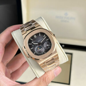 Patek Philippe Nautilus 5712 Rose Gold Replica Watch PPF Factory 40mm (16)