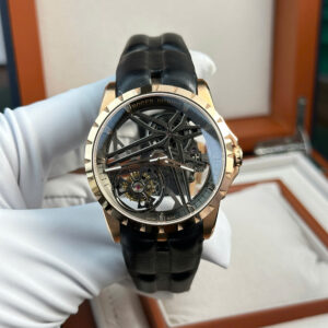 Roger Dubuis Excalibur Tourbillon Rose Gold Best Replica Watch BBR 42mm (11)