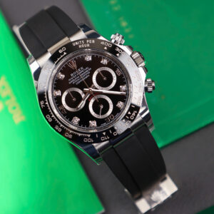 Rolex Cosmograph Daytona 116519LN Black Diamonds Dial BTF 40mm (1)