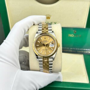 Rolex Datejust 126233-0015 Yellow Gold Dial Replica Watch VSF 36mm (1)