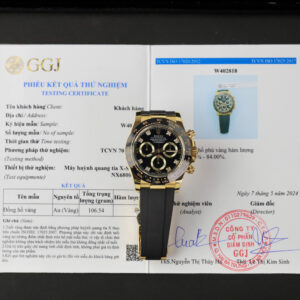 Rolex Daytona 116518LN-0078 18K Gold Wrapped Best Replica Watch 40mm (1)