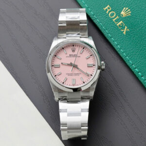 Rolex Oyster Perpetual 126000-0008 Pink Dial Replica Watch VS Factory 36mm (6)