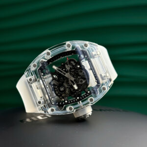 Richard Mille RM38-02 Tourbillon Sapphire Replica Watch Best Quality 42.7x49.9mm