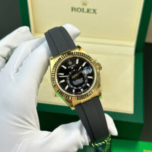 Rolex Sky Dweller 336238 Best Replica Watch Black Dial 192 Grams ZF Factory 42mm (13)