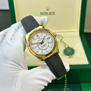 Rolex Sky Dweller 336238 Best Replica Watch White Dial 192 Grams ZF Factory 42mm (14)